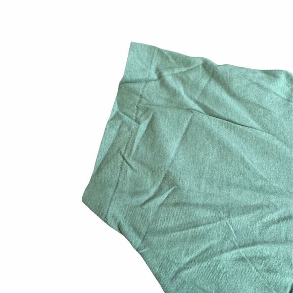 VTG NOS 80s Fruit of the Loom Olive Green T-Shirt - Picture 3 of 4